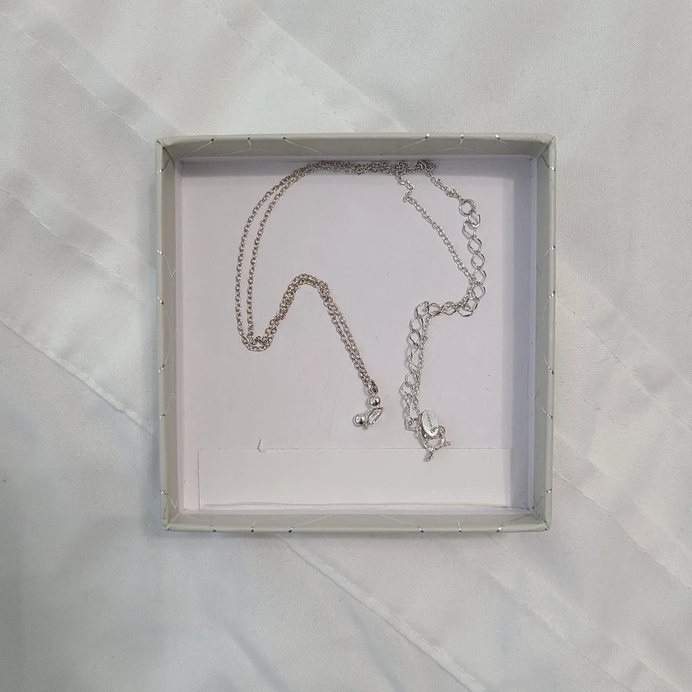 Sterling Silver Disney Mickey Earhat Necklace - Picture 3 of 5